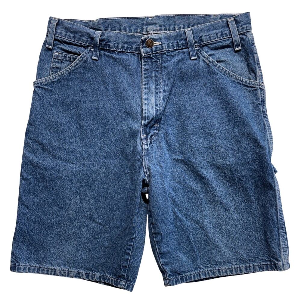 Dickies Shorts 31 Mens Carpenter Denim Jorts Baggy Workwear Classic Y2K 2000s